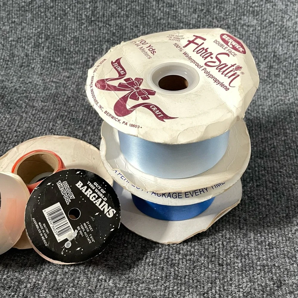 Bundle Flora-Satin Ribbon Roll